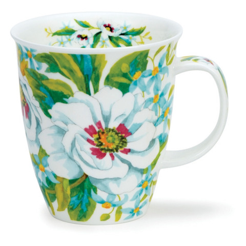 Кружка 480мл Dunoon Анемоны Невис голубая