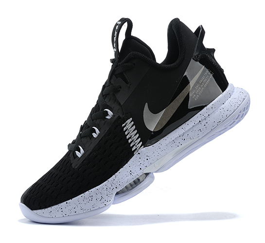lebron witness 5 white and black