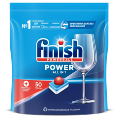 Таблетки для ПММ Finish Power 50шт/уп