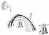 Cezares GOLF-BVD-02-M GOLF-BVD-02-M Смеситель на борт ванны с ручным выдвижным душем бронза