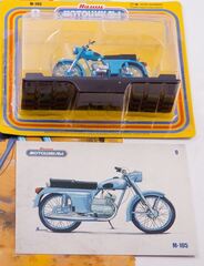 Motorcycle M-105 blue 1:24 Our Motorcycles Modimio Collections #9