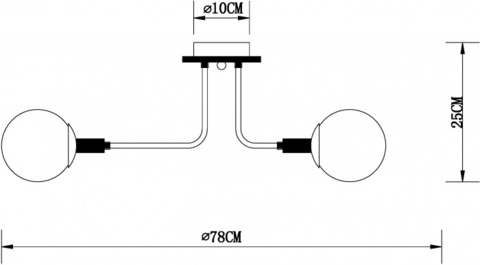 Потолочная люстра Arte Lamp OXFORD A2716PL-6BK