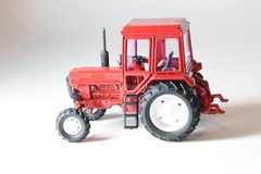 Tractor MTZ-82 Belarus metal (red) Agat Mossar Tantal 1:43