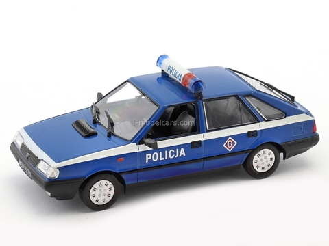 FSO Polonez Caro Police Radiowoz 1:43 DeAgostini Kultowe Auta PRL-u