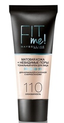 Maybelline Fit Me тональный крем матовая кожа + невидимые поры №110 слоновая кость