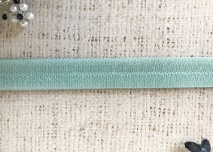 Резинка бельевая (окантовочная) блестящая, ш. 1,5 см, светлый ментол