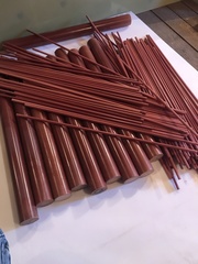 Текстолит стержневой (круг) 120х1000 мм Китай