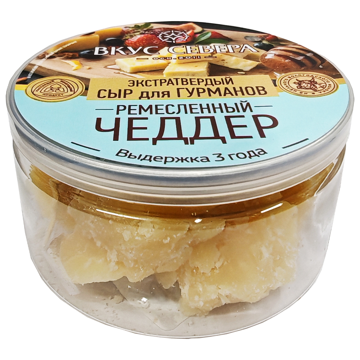 Сыр Ремесленный Чеддер Вкус Севера 80 г