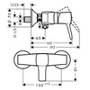 Смеситель для душа Hansgrohe Metropol 31360000