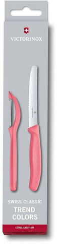 Набор ножей Victorinox Swiss Classic Trend Colors, Light Red (6.7116.21L12)