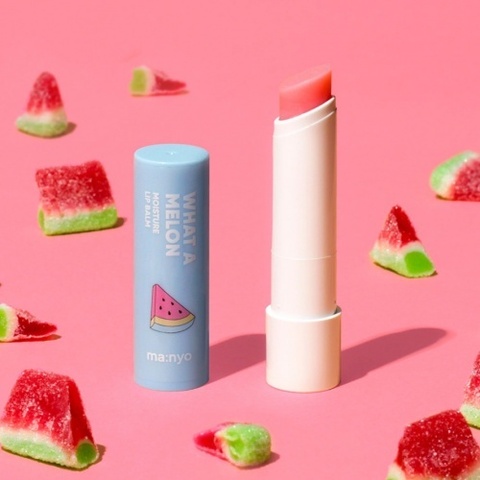 Питательный бальзам для губ с арбузом Manyo What A Melon Moisture Lip Balm,4гр