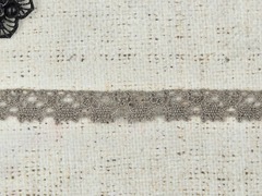 Тесьма вязаная С3749Г14 рис. 1501016, ш. 1,5 см, грибной