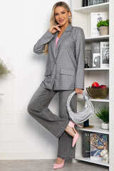 Жакет Хилари (светло-серый) Б14281-7М LT Collection