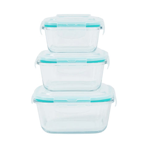 Контейнер для продуктов Behållare, 13х13, 500 мл, стекло/полипропилен