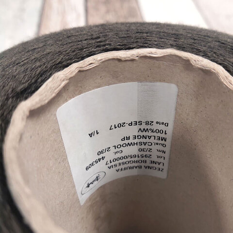 Меринос ZEGNA BARUFFA CASHWOOL 2/30 темно-зеленый