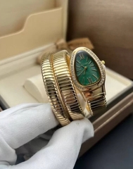 Часы BVLGARY коллекция SERPENTI браслет в два оборота