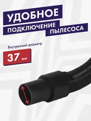 Шлифмашина для стен и потолков ПУЛЬСАР ШМБ 225-750С (750 Вт, 225мм, 700-1700 об\мин, подстветка, телескоп, подключ к пылесосу) 918-916