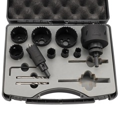 Набор коронок Bi-metall 16-67мм HSSE-Co8 14пр H-Tools 04403220