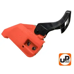 Тормоз цепи в сборе UNITED PARTS для бензопил 38 куб.см. (без натяжителя - отдельно 90-0528) (90-0825)