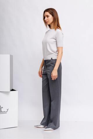 Beatrice b Джемпер из тонкой шерсти с короткими рукавами