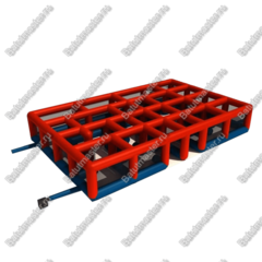 Надувной лабиринт "Классика", 9*6*2 м