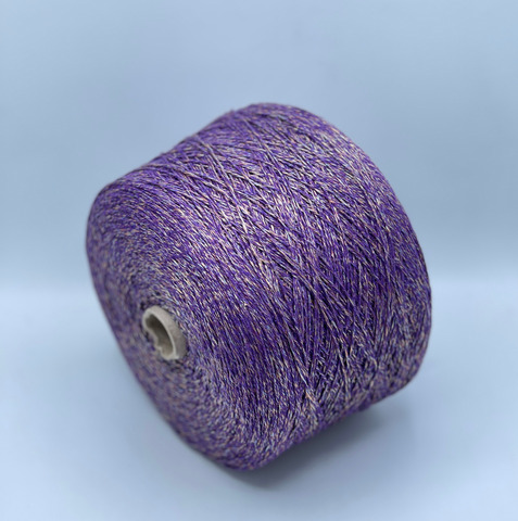 Lanificio dell Olivo, Cotton lux. 180м, 60% Хлопок, 40% Полиамид, Фиолетовый,неоднотонный.37762