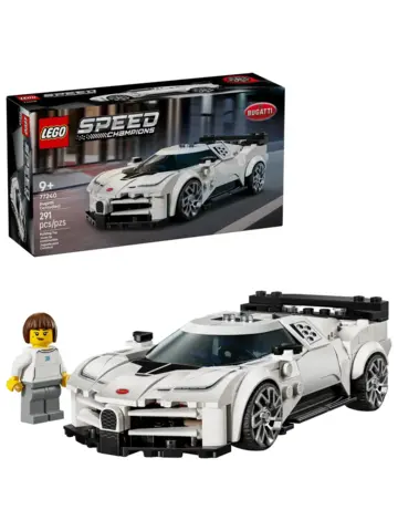 Конструктор Speed Champions 77240 Гиперкар Bugatti