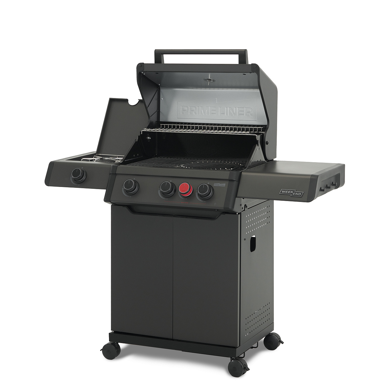 Газовый гриль PRIMELINER WEEKEND 3B комплектация DELUXЕ