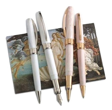 Ручка эко-роллер Visconti Michelangelo Venus tribute to Botticelli, Rose PGT (Vs-785-01)