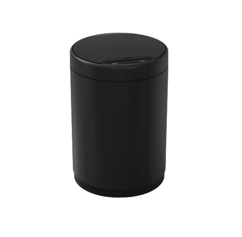 Weltwasser WW Kidy BL 9L 10000003977 Сенсорное мусорное ведро 9 л, для туалета, для кухни, матовое черное