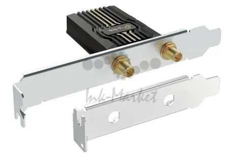 TP-Link Archer TBE552E BE9300 Трехдиапазонный беспроводной PCI Express-адаптер Wi-Fi 7 с поддержкой Bluetooth 5.4