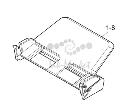 Document Set Tray ASS ELLFB Brother D008V9001 для Brother DCP-L2550DN, Brother MFC-L2710DN, MFC-L2750DW