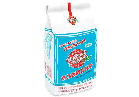 Мороженое "Семейное" ваниль, 450г