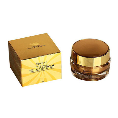 Deoproce Snail Galac-Tox Revital Eye Cream - Крем для век с муцином улитки