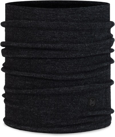 Шарф-труба Buff Merino Fleece Black фото 1