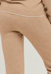 Брюки прямого кроя кашемир Marc & Andre W21-00CH310_Коричневый