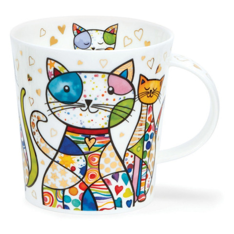 Кружка 320мл Dunoon Веселые коты Ломонд
