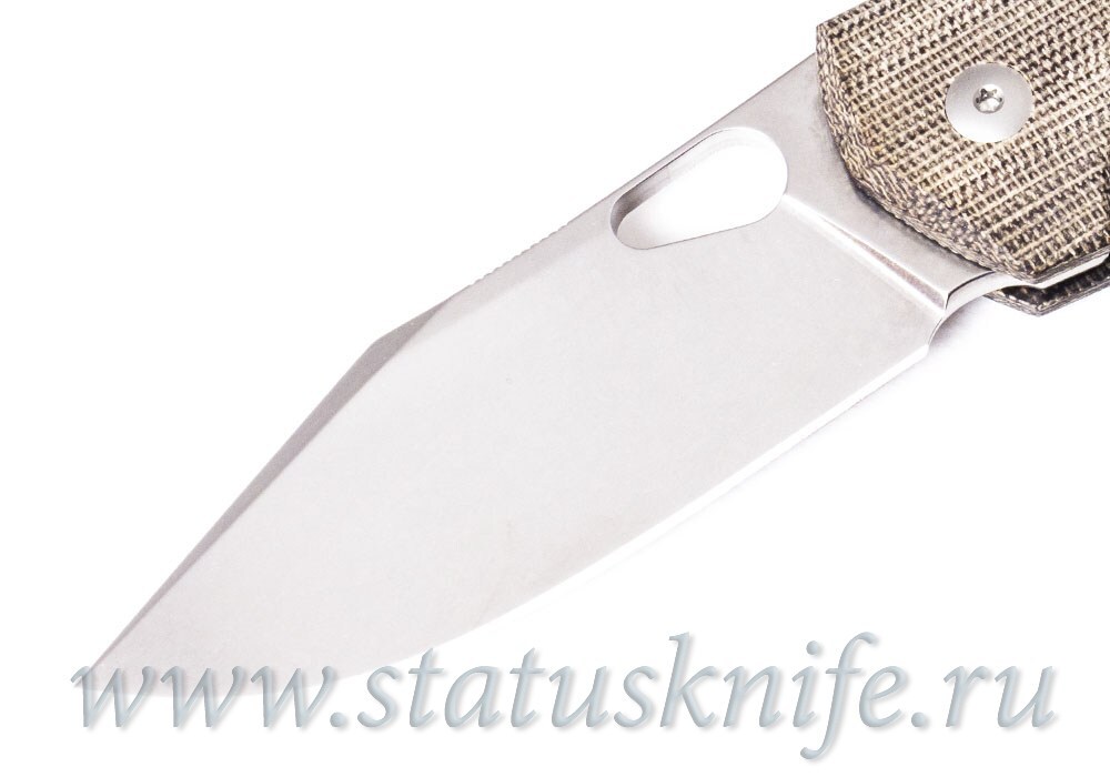 Нож GiantMouse ACE Grand Green Canvas Micarta