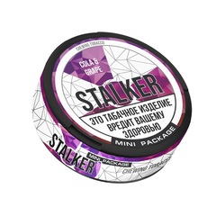 Жевательный табак Stalker Hard Mini - Виноград и Кола, 6 гр