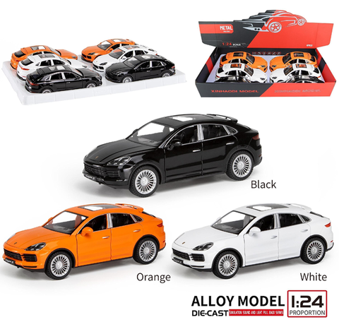 Машина металл Порш Кайен 6 в уп 22 см, цена за шт.