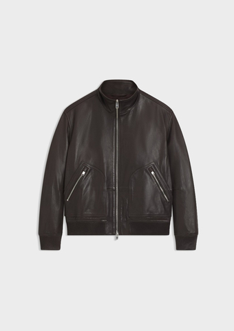 Куртка кожанная BOSS C-Mander