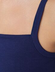 Топ с двуслойной зоной бра на бретелях из хлопка  D43.168 (132980)