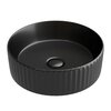 Ceramica Nova Element CN6057MB Умывальник чаша накладная круглая, 36x36, цвет: чёрный
