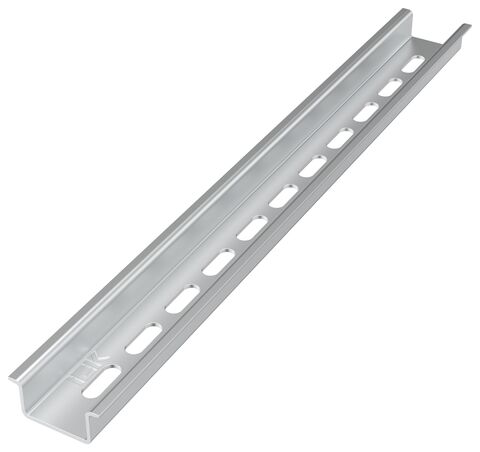 TEKFOR DIN-рейка 35х15х1,5мм оцинкованная 100см IEK