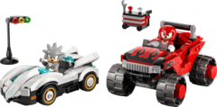 Конструктор LEGO Sonic the Hedgehog 77118 Silver's Car vs. Knuckles' Monster Truck