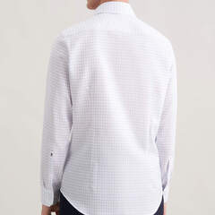 Сорочка мужская Seidensticker Slim Fit 01.849937-14 в изящную клеточку