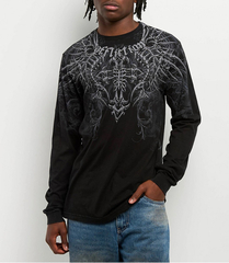 Лонгслив Affliction CROSS N BONES