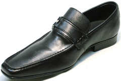 Яерные мужские туфли кожаные Mariner 4901 Black.