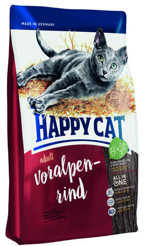 Happy Cat Supreme Adult сухой корм для кошек с нормальной потребностью в энергии (говядина) 300г