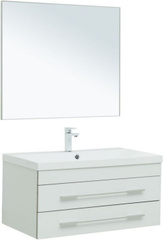 Aquanet 287639 Набор Верона 90 New цв.белый матовый (раковина Aquanet) (287639) фото